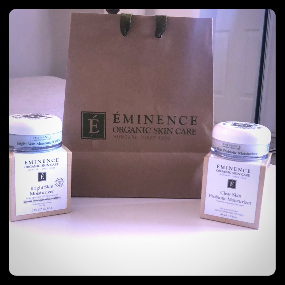 Eminence Organic Skin Care moisturizers